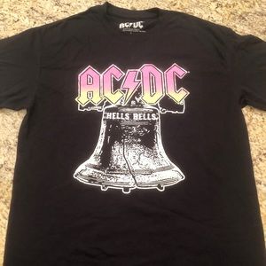 AC/DC Hells Bells Shirt Mens Multiple Sizes